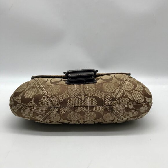 Coach Brown Monogram Canvas Vintage Soho Shoulder Bag  6171 - Picture 5 of 11